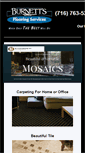 Mobile Screenshot of burnettsflooring.com